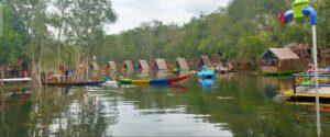 Danau Shuji, Keindahan Tersembunyi di Balik Rerimbunan Kebun Karet Desa Lembak Muara Enim