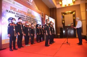 Wagub Mawardi Yahya Khusus Terbang Ke Yogya Lantik Pengurus Ikatan Keluarga Pelajar dan Mahasiswa (IKPM) Sumsel Yogyakarta