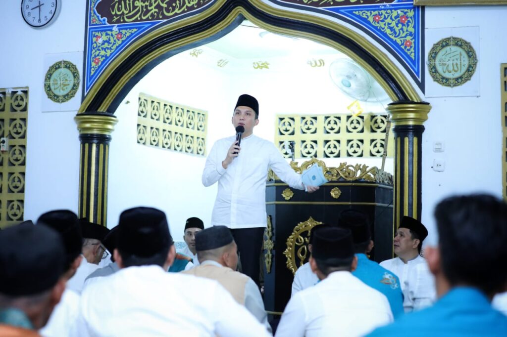 Panca WA Sholat Ied di Masjid An Nur Tanjung Senai, Ardani di Masjid Al Fallah Tanjung Batu