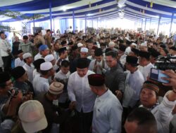 Ribuan Jemaah Hadiri Tabligh Akbar  UAS Peringati Nuzulul Qur’an 1444 di Masjid Al- Hayza Pedamaran OKI