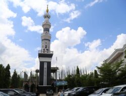 Herman Deru Resmikan Menara Masjid Al Muhajirin  OPI Jakabaring