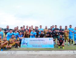 “Fun Games Football” Antar Instansi Meriahkan HUT RI Ke 78 Ogan Ilir, Bupati Panca Cetak Gol