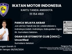 Bikin KTA, Bupati OI Panca Wijaya Akbar Resmi Menjadi Bagian Keluarga Besar Ikatan Motor Indonesia (IMI)