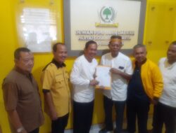 Bukti Keseriusan, Idham Tergun Bakal Calon Wawako Prabumulih Kembalikan Berkas ke DPD Golkar